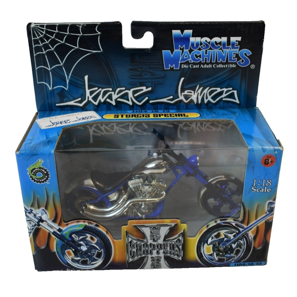 Jesse James West Coast Choppers Sturgis Special 1:18 Scale Muscle Machines